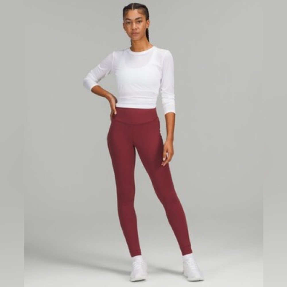 NWT Lululemon Base Pace HR tight 25”